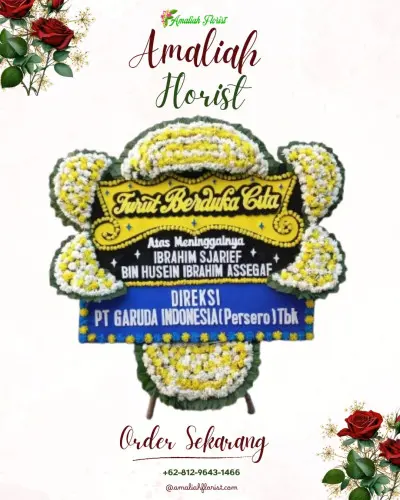 Papan Bunga Duka di Citatah
