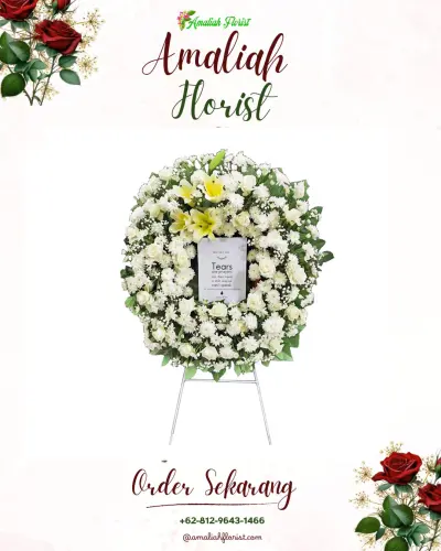 Krans Bunga Duka Cita di Citatah